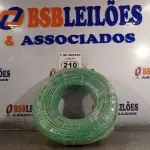 LOTE 210 - 01 ROLO DE CABO FLEXÍVEL 1X10MM NA COR VERDE.100 METROS (NOVO) (NO ESTADO, LEILÃO NÃO TEM GARANTIA E NEM DEVOLUÇÃO, SUJEITO A POSSÍVEIS AVARIAS VISÍVEIS/OCULTAS E/OU AUSÊNCIA DE COMPONENTES).