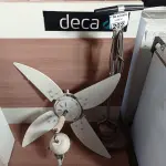 LOTE 202 - 01 ENCERADEIRA E 01 VENTILADOR DE TETO. (NO ESTADO, LEILÃO NÃO TEM GARANTIA E NEM DEVOLUÇÃO, SUJEITO A POSSÍVEIS AVARIAS VISÍVEIS/OCULTAS E/OU AUSÊNCIA DE COMPONENTES).