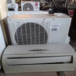 LOTE 226 - 01 CONDENSADORA E 01 EVAPORADORA MARCAS E MODELOS DIVERSOS. (NO ESTADO, LEILÃO NÃO TEM GARANTIA E NEM DEVOLUÇÃO, SUJEITO A POSSÍVEIS AVARIAS VISÍVEIS/OCULTAS E/OU AUSÊNCIA DE COMPONENTES).