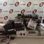 LOTE 344 - 01 LOTE COM EQUIPAMENTOS ELETRÔNICOS DIVERSOS. (NO ESTADO, LEILÃO NÃO TEM GARANTIA E NEM DEVOLUÇÃO, SUJEITO A POSSÍVEIS AVARIAS VISÍVEIS/OCULTAS E/OU AUSÊNCIA DE COMPONENTES).