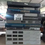 LOTE 318 - 01 ROTEADOR CISCO 2501 E 20 SWITCHES MARCAS E MODELOS DIVERSOS. (NO ESTADO, LEILÃO NÃO TEM GARANTIA E NEM DEVOLUÇÃO, SUJEITO A POSSÍVEIS AVARIAS VISÍVEIS/OCULTAS E/OU AUSÊNCIA DE COMPONENTES).