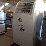 LOTE 329 - 01 AR CONDICIONADO PORTÁTIL MARCA SCHULZ 127V COM AVARIAS. (NO ESTADO, LEILÃO NÃO TEM GARANTIA E NEM DEVOLUÇÃO, SUJEITO A POSSÍVEIS AVARIAS VISÍVEIS/OCULTAS E/OU AUSÊNCIA DE COMPONENTES).