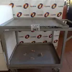LOTE 367 - 01 CARRINHO DE TRANSPORTE DE CARGAS. (NO ESTADO, LEILÃO NÃO TEM GARANTIA E NEM DEVOLUÇÃO, SUJEITO A POSSÍVEIS AVARIAS VISÍVEIS/OCULTAS E/OU AUSÊNCIA DE COMPONENTES).