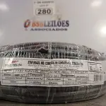 LOTE 280 - 01 ROLO DE CABO FLEXÍVEL 1X10MM NA COR PRETA.100 METROS (NOVO) (NO ESTADO, LEILÃO NÃO TEM GARANTIA E NEM DEVOLUÇÃO, SUJEITO A POSSÍVEIS AVARIAS VISÍVEIS/OCULTAS E/OU AUSÊNCIA DE COMPONENTES).