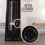 LOTE 070 - 01 GARRAFA TÉRMICA DIGITAL. (NOVO) (NO ESTADO) ATENÇÃO! FAZER A VISITAÇÃO ANTES DE ARREMATAR, NÃO SABEMOS SE FUNCIONA. LEILÃO NÃO TEM GARANTIA E NEM DEVOLUÇÃO, SUJEITO A POSSÍVEIS AVARIAS VISÍVEIS/OCULTAS E/OU AUSÊNCIA DE COMPONENTES.