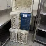LOTE 051 - CAIXAS TIPO CEASA DIVERSAS. (NO ESTADO, NÃO SABEMOS SE FUNCIONA. LEILÃO NÃO TEM GARANTIA E NEM DEVOLUÇÃO).