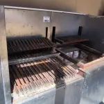 LOTE 093 - PARRILHA DE INOX DA SCHEER. (NO ESTADO, NÃO SABEMOS SE FUNCIONA. LEILÃO NÃO TEM GARANTIA E NEM DEVOLUÇÃO).