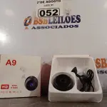LOTE 052 - 02 CÂMERAS ESPIÃ A9. (NOVO) (NO ESTADO) ATENÇÃO! FAZER A VISITAÇÃO ANTES DE ARREMATAR, NÃO SABEMOS SE FUNCIONA. LEILÃO NÃO TEM GARANTIA E NEM DEVOLUÇÃO, SUJEITO A POSSÍVEIS AVARIAS VISÍVEIS/OCULTAS E/OU AUSÊNCIA DE COMPONENTES.