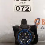 LOTE 072 - 01 RELÓGIO DE PULSO. (NOVO) (NO ESTADO) ATENÇÃO! FAZER A VISITAÇÃO ANTES DE ARREMATAR, NÃO SABEMOS SE FUNCIONA. LEILÃO NÃO TEM GARANTIA E NEM DEVOLUÇÃO, SUJEITO A POSSÍVEIS AVARIAS VISÍVEIS/OCULTAS E/OU AUSÊNCIA DE COMPONENTES.