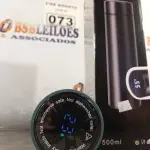 LOTE 073 - 01 GARRAFA TÉRMICA DIGITAL. (NOVO) (NO ESTADO) ATENÇÃO! FAZER A VISITAÇÃO ANTES DE ARREMATAR, NÃO SABEMOS SE FUNCIONA. LEILÃO NÃO TEM GARANTIA E NEM DEVOLUÇÃO, SUJEITO A POSSÍVEIS AVARIAS VISÍVEIS/OCULTAS E/OU AUSÊNCIA DE COMPONENTES.