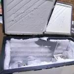 LOTE 126 - FREEZER HORIZONTAL. (NO ESTADO, NÃO SABEMOS SE FUNCIONA. LEILÃO NÃO TEM GARANTIA E NEM DEVOLUÇÃO).
