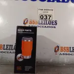 LOTE 037 - 01 COPO TÉRMICO BEER PINTS DE 420ML. (NOVO) (NO ESTADO) ATENÇÃO! FAZER A VISITAÇÃO ANTES DE ARREMATAR, NÃO SABEMOS SE FUNCIONA. LEILÃO NÃO TEM GARANTIA E NEM DEVOLUÇÃO, SUJEITO A POSSÍVEIS AVARIAS VISÍVEIS/OCULTAS E/OU AUSÊNCIA DE COMPONENTES.