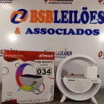 LOTE 034 - 01 CAIXA DE SOM KMS-1008. CARREGADOR POR INDUÇÃO PARA SMARTPHONE. (NOVO) (NÃO ACOMPANHA O SMARTPHONE) (NO ESTADO) ATENÇÃO! FAZER A VISITAÇÃO ANTES DE ARREMATAR, NÃO SABEMOS SE FUNCIONA. LEILÃO NÃO TEM GARANTIA E NEM DEVOLUÇÃO, SUJEITO A POSSÍVEIS AVARIAS VISÍVEIS/OCULTAS E/OU AUSÊNCIA DE COMPONENTES.