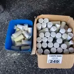 LOTE 249 - PALITEIROS E SALEIROS. (NO ESTADO, NÃO SABEMOS SE FUNCIONA. LEILÃO NÃO TEM GARANTIA E NEM DEVOLUÇÃO).