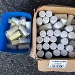 LOTE 249 - PALITEIROS E SALEIROS. (NO ESTADO, NÃO SABEMOS SE FUNCIONA. LEILÃO NÃO TEM GARANTIA E NEM DEVOLUÇÃO).