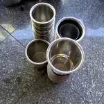 LOTE 261 - RECIPIENTES DE INOX PARA MOLHOS. (NO ESTADO, NÃO SABEMOS SE FUNCIONA. LEILÃO NÃO TEM GARANTIA E NEM DEVOLUÇÃO).