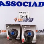 LOTE 011 - 02 TRACKBALL USB. (NO ESTADO) ATENÇÃO! FAZER A VISITAÇÃO ANTES DE ARREMATAR, NÃO SABEMOS SE FUNCIONA. LEILÃO NÃO TEM GARANTIA E NEM DEVOLUÇÃO, SUJEITO A POSSÍVEIS AVARIAS VISÍVEIS/OCULTAS E/OU AUSÊNCIA DE COMPONENTES.