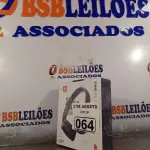 LOTE 064 - 01 FONE DE OUVIDO BLUETOOTH V5.0. (NOVO) (NO ESTADO) ATENÇÃO! FAZER A VISITAÇÃO ANTES DE ARREMATAR, NÃO SABEMOS SE FUNCIONA. LEILÃO NÃO TEM GARANTIA E NEM DEVOLUÇÃO, SUJEITO A POSSÍVEIS AVARIAS VISÍVEIS/OCULTAS E/OU AUSÊNCIA DE COMPONENTES.