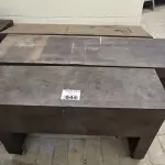 LOTE 044 - 05 MOVEIS DE BALCÃO EM MADEIRA P/ BUFFET. (NO ESTADO, NÃO SABEMOS SE FUNCIONA. LEILÃO NÃO TEM GARANTIA E NEM DEVOLUÇÃO).