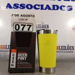 LOTE 077 - 01 COPO TÉRMICO DE CERVEJA BEER PINT. (NOVO) (NO ESTADO) ATENÇÃO! FAZER A VISITAÇÃO ANTES DE ARREMATAR, NÃO SABEMOS SE FUNCIONA. LEILÃO NÃO TEM GARANTIA E NEM DEVOLUÇÃO, SUJEITO A POSSÍVEIS AVARIAS VISÍVEIS/OCULTAS E/OU AUSÊNCIA DE COMPONENTES.