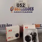 LOTE 052 - 02 CÂMERAS ESPIÃ A9. (NOVO) (NO ESTADO) ATENÇÃO! FAZER A VISITAÇÃO ANTES DE ARREMATAR, NÃO SABEMOS SE FUNCIONA. LEILÃO NÃO TEM GARANTIA E NEM DEVOLUÇÃO, SUJEITO A POSSÍVEIS AVARIAS VISÍVEIS/OCULTAS E/OU AUSÊNCIA DE COMPONENTES.