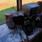 LOTE 239 - OBJETOS DECORATIVOS DE FERRO E PAPELMARCHE, (NO ESTADO, NÃO SABEMOS SE FUNCIONA. LEILÃO NÃO TEM GARANTIA E NEM DEVOLUÇÃO). 