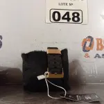 LOTE 048 - 01 RELÓGIO DE PULSO PULSEIRA PRETA. (NOVO) (NO ESTADO) ATENÇÃO! FAZER A VISITAÇÃO ANTES DE ARREMATAR, NÃO SABEMOS SE FUNCIONA. LEILÃO NÃO TEM GARANTIA E NEM DEVOLUÇÃO, SUJEITO A POSSÍVEIS AVARIAS VISÍVEIS/OCULTAS E/OU AUSÊNCIA DE COMPONENTES.