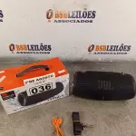 LOTE 036 - 01 CAIXA DE SOM WIRELESS. (NOVO) (NO ESTADO) ATENÇÃO! FAZER A VISITAÇÃO ANTES DE ARREMATAR, NÃO SABEMOS SE FUNCIONA. LEILÃO NÃO TEM GARANTIA E NEM DEVOLUÇÃO, SUJEITO A POSSÍVEIS AVARIAS VISÍVEIS/OCULTAS E/OU AUSÊNCIA DE COMPONENTES.