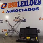 LOTE 268 - 01 CHAVE DE RODAS 17,19,21,23 E 01 JOGO DE SOQUETES. (NOVO) (NO ESTADO) ATENÇÃO! FAZER A VISITAÇÃO ANTES DE ARREMATAR, NÃO SABEMOS SE FUNCIONA. LEILÃO NÃO TEM GARANTIA E NEM DEVOLUÇÃO, SUJEITO A POSSÍVEIS AVARIAS VISÍVEIS/OCULTAS E/OU AUSÊNCIA DE COMPONENTES.