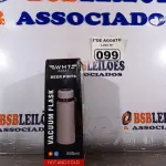 LOTE 099 - 01 GARRAFA TÉRMICA DE 800ML. (NOVO) (NO ESTADO) ATENÇÃO! FAZER A VISITAÇÃO ANTES DE ARREMATAR, NÃO SABEMOS SE FUNCIONA. LEILÃO NÃO TEM GARANTIA E NEM DEVOLUÇÃO, SUJEITO A POSSÍVEIS AVARIAS VISÍVEIS/OCULTAS E/OU AUSÊNCIA DE COMPONENTES.
