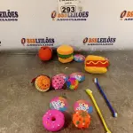 LOTE 293 - 01 LOTE COM VÁRIOS BRINQUEDOS PARA PET. (NOVO) (NO ESTADO) ATENÇÃO! FAZER A VISITAÇÃO ANTES DE ARREMATAR, NÃO SABEMOS SE FUNCIONA. LEILÃO NÃO TEM GARANTIA E NEM DEVOLUÇÃO, SUJEITO A POSSÍVEIS AVARIAS VISÍVEIS/OCULTAS E/OU AUSÊNCIA DE COMPONENTES.