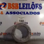 LOTE 160 - 01 CABO FLEXÍVEL DE FIO DE100M 1X4MM² NA COR CINZA. (NOVO) (NO ESTADO) ATENÇÃO! FAZER A VISITAÇÃO ANTES DE ARREMATAR, NÃO SABEMOS SE FUNCIONA. LEILÃO NÃO TEM GARANTIA E NEM DEVOLUÇÃO, SUJEITO A POSSÍVEIS AVARIAS VISÍVEIS/OCULTAS E/OU AUSÊNCIA DE COMPONENTES.