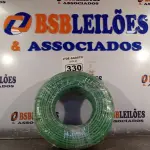 LOTE 330 - 01 CABO FLEXÍVEL DE FIO DE 100M 1X10,00MM² VERDE (NOVO) (NO ESTADO) ATENÇÃO! FAZER A VISITAÇÃO ANTES DE ARREMATAR, NÃO SABEMOS SE FUNCIONA. LEILÃO NÃO TEM GARANTIA E NEM DEVOLUÇÃO, SUJEITO A POSSÍVEIS AVARIAS VISÍVEIS/OCULTAS E/OU AUSÊNCIA DE COMPONENTES.