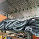 LOTE 408 - 02 ROLOS DE MANGUEIRA COPEX EM METAL. (NO ESTADO) ATENÇÃO! FAZER A VISITAÇÃO ANTES DE ARREMATAR, NÃO SABEMOS SE FUNCIONA. LEILÃO NÃO TEM GARANTIA E NEM DEVOLUÇÃO, SUJEITO A POSSÍVEIS AVARIAS VISÍVEIS/OCULTAS E/OU AUSÊNCIA DE COMPONENTES.