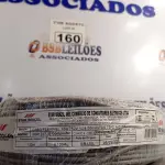 LOTE 160 - 01 CABO FLEXÍVEL DE FIO DE100M 1X4MM² NA COR CINZA. (NOVO) (NO ESTADO) ATENÇÃO! FAZER A VISITAÇÃO ANTES DE ARREMATAR, NÃO SABEMOS SE FUNCIONA. LEILÃO NÃO TEM GARANTIA E NEM DEVOLUÇÃO, SUJEITO A POSSÍVEIS AVARIAS VISÍVEIS/OCULTAS E/OU AUSÊNCIA DE COMPONENTES.