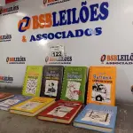 LOTE 122 - 01 COLEÇÃO DE LIVROS DIÁRIO DE 01 BANANA. (NO ESTADO) ATENÇÃO! FAZER A VISITAÇÃO ANTES DE ARREMATAR, NÃO SABEMOS SE FUNCIONA. LEILÃO NÃO TEM GARANTIA E NEM DEVOLUÇÃO, SUJEITO A POSSÍVEIS AVARIAS VISÍVEIS/OCULTAS E/OU AUSÊNCIA DE COMPONENTES.