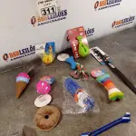 LOTE 311 - 01 LOTE COM VÁRIOS BRINQUEDOS PARA PET. (NOVO) (NO ESTADO) ATENÇÃO! FAZER A VISITAÇÃO ANTES DE ARREMATAR, NÃO SABEMOS SE FUNCIONA. LEILÃO NÃO TEM GARANTIA E NEM DEVOLUÇÃO, SUJEITO A POSSÍVEIS AVARIAS VISÍVEIS/OCULTAS E/OU AUSÊNCIA DE COMPONENTES.