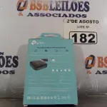 LOTE 182 - 01 TP LINK 4- PORT SUPER SPEED USB 3.0. (NOVO) (NO ESTADO) ATENÇÃO! FAZER A VISITAÇÃO ANTES DE ARREMATAR, NÃO SABEMOS SE FUNCIONA. LEILÃO NÃO TEM GARANTIA E NEM DEVOLUÇÃO, SUJEITO A POSSÍVEIS AVARIAS VISÍVEIS/OCULTAS E/OU AUSÊNCIA DE COMPONENTES.
