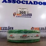 LOTE 305 - 01 CABO FLEXÍVEL DE FIO DE 100M 1X2,00MM² VERDE. (NOVO) (NO ESTADO) ATENÇÃO! FAZER A VISITAÇÃO ANTES DE ARREMATAR, NÃO SABEMOS SE FUNCIONA. LEILÃO NÃO TEM GARANTIA E NEM DEVOLUÇÃO, SUJEITO A POSSÍVEIS AVARIAS VISÍVEIS/OCULTAS E/OU AUSÊNCIA DE COMPONENTES.