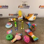 LOTE 339 - 01 LOTE COM VÁRIOS BRINQUEDOS PARA PET. (NOVO) (NO ESTADO) ATENÇÃO! FAZER A VISITAÇÃO ANTES DE ARREMATAR, NÃO SABEMOS SE FUNCIONA. LEILÃO NÃO TEM GARANTIA E NEM DEVOLUÇÃO, SUJEITO A POSSÍVEIS AVARIAS VISÍVEIS/OCULTAS E/OU AUSÊNCIA DE COMPONENTES.