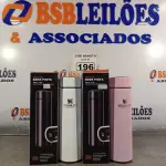 LOTE 196 - 02 GARRAFAS TÉRMICAS DIGITAL. (NOVO) (NO ESTADO) ATENÇÃO! FAZER A VISITAÇÃO ANTES DE ARREMATAR, NÃO SABEMOS SE FUNCIONA. LEILÃO NÃO TEM GARANTIA E NEM DEVOLUÇÃO, SUJEITO A POSSÍVEIS AVARIAS VISÍVEIS/OCULTAS E/OU AUSÊNCIA DE COMPONENTES.