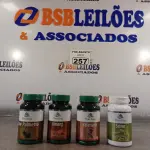 LOTE 257 - 04 SUPLEMENTOS FLORA REAL. (NOVO) (NO ESTADO) ATENÇÃO! FAZER A VISITAÇÃO ANTES DE ARREMATAR, NÃO SABEMOS SE FUNCIONA. LEILÃO NÃO TEM GARANTIA E NEM DEVOLUÇÃO, SUJEITO A POSSÍVEIS AVARIAS VISÍVEIS/OCULTAS E/OU AUSÊNCIA DE COMPONENTES.