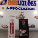 LOTE 234 - 01 GARRAFA TÉRMICA DE 500ML E 01 COPO BEER PINT. (NOVO) (NO ESTADO) ATENÇÃO! FAZER A VISITAÇÃO ANTES DE ARREMATAR, NÃO SABEMOS SE FUNCIONA. LEILÃO NÃO TEM GARANTIA E NEM DEVOLUÇÃO, SUJEITO A POSSÍVEIS AVARIAS VISÍVEIS/OCULTAS E/OU AUSÊNCIA DE COMPONENTES.