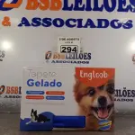 LOTE 294 - 01 TAPETE GELADO PARA REFRESCÂNCIA DE PET 50X65CM. (NOVO) (NO ESTADO) ATENÇÃO! FAZER A VISITAÇÃO ANTES DE ARREMATAR, NÃO SABEMOS SE FUNCIONA. LEILÃO NÃO TEM GARANTIA E NEM DEVOLUÇÃO, SUJEITO A POSSÍVEIS AVARIAS VISÍVEIS/OCULTAS E/OU AUSÊNCIA DE COMPONENTES.