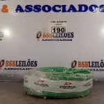 LOTE 190 - 01 CABO FLEXÍVEL DE FIO DE 100M 1X4,00MM² VERDE. (NOVO) (NO ESTADO) ATENÇÃO! FAZER A VISITAÇÃO ANTES DE ARREMATAR, NÃO SABEMOS SE FUNCIONA. LEILÃO NÃO TEM GARANTIA E NEM DEVOLUÇÃO, SUJEITO A POSSÍVEIS AVARIAS VISÍVEIS/OCULTAS E/OU AUSÊNCIA DE COMPONENTES.