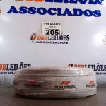 LOTE 205 - 01 CABO FLEXÍVEL DE FIO DE 100M 1X4,00MM² BRANCO. (NOVO) (NO ESTADO) ATENÇÃO! FAZER A VISITAÇÃO ANTES DE ARREMATAR, NÃO SABEMOS SE FUNCIONA. LEILÃO NÃO TEM GARANTIA E NEM DEVOLUÇÃO, SUJEITO A POSSÍVEIS AVARIAS VISÍVEIS/OCULTAS E/OU AUSÊNCIA DE COMPONENTES.