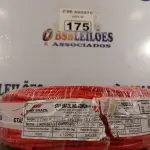 LOTE 175 - 01 CABO FLEXÍVEL DE FIO DE100M 1X4,00MM² NA COR VERMELHA. (NOVO) (NO ESTADO) ATENÇÃO! FAZER A VISITAÇÃO ANTES DE ARREMATAR, NÃO SABEMOS SE FUNCIONA. LEILÃO NÃO TEM GARANTIA E NEM DEVOLUÇÃO, SUJEITO A POSSÍVEIS AVARIAS VISÍVEIS/OCULTAS E/OU AUSÊNCIA DE COMPONENTES.
