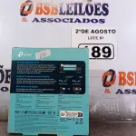 LOTE 189 - 01 TPLINK AC1300. (NOVO) (NO ESTADO) ATENÇÃO! FAZER A VISITAÇÃO ANTES DE ARREMATAR, NÃO SABEMOS SE FUNCIONA. LEILÃO NÃO TEM GARANTIA E NEM DEVOLUÇÃO, SUJEITO A POSSÍVEIS AVARIAS VISÍVEIS/OCULTAS E/OU AUSÊNCIA DE COMPONENTES.