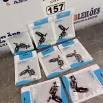 LOTE 157 - 08 DOC FLEX CONECTOR DE CARGA USB 11 PRETO. (NOVO) (NO ESTADO) ATENÇÃO! FAZER A VISITAÇÃO ANTES DE ARREMATAR, NÃO SABEMOS SE FUNCIONA. LEILÃO NÃO TEM GARANTIA E NEM DEVOLUÇÃO, SUJEITO A POSSÍVEIS AVARIAS VISÍVEIS/OCULTAS E/OU AUSÊNCIA DE COMPONENTES.