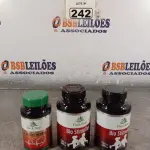 LOTE 242 - 03 SUPLEMENTOS FLORA REAL. (NOVO) (NO ESTADO) ATENÇÃO! FAZER A VISITAÇÃO ANTES DE ARREMATAR, NÃO SABEMOS SE FUNCIONA. LEILÃO NÃO TEM GARANTIA E NEM DEVOLUÇÃO, SUJEITO A POSSÍVEIS AVARIAS VISÍVEIS/OCULTAS E/OU AUSÊNCIA DE COMPONENTES.